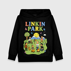 Детская толстовка Linkin Park, мультяшный стиль