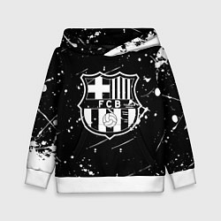 Толстовка-худи детская Barcelona краски белые, цвет: 3D-белый
