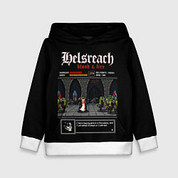 Толстовка-худи детская Helsreach, цвет: 3D-белый