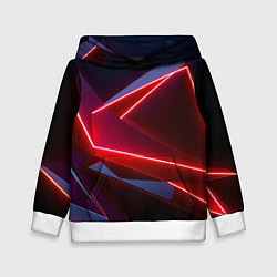 Детская толстовка Neon laser red