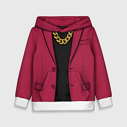 Детская толстовка Малиновый пиджак - новый русский 90-е