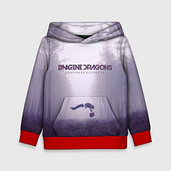 Толстовка-худи детская Imagine Dragons: Silence, цвет: 3D-красный