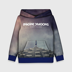 Толстовка-худи детская Imagine Dragons: Night Visions, цвет: 3D-синий