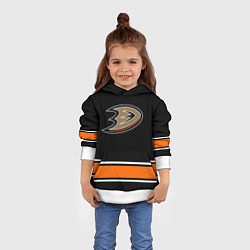 Толстовка-худи детская Anaheim Ducks Selanne, цвет: 3D-белый — фото 2