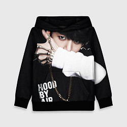 Толстовка-худи детская BTS: Hood by air, цвет: 3D-черный