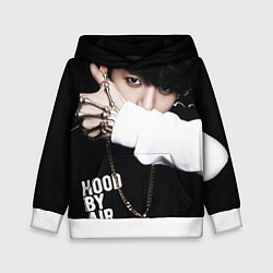 Толстовка-худи детская BTS: Hood by air, цвет: 3D-белый