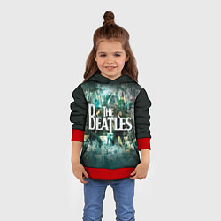 Толстовка-худи детская The Beatles Stories, цвет: 3D-красный — фото 2