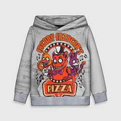 Толстовка-худи детская Freddy Pizza, цвет: 3D-меланж