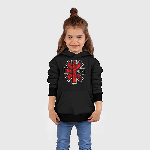 Детская толстовка RHCP Symbol / 3D-Черный – фото 4