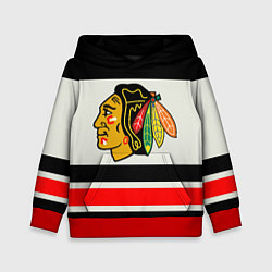 Толстовка-худи детская Chicago Blackhawks, цвет: 3D-красный