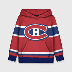 Толстовка-худи детская Montreal Canadiens, цвет: 3D-синий