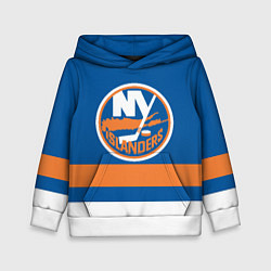 Толстовка-худи детская New York Islanders, цвет: 3D-белый