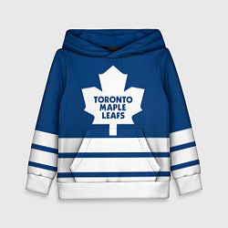 Толстовка-худи детская Toronto Maple Leafs, цвет: 3D-белый