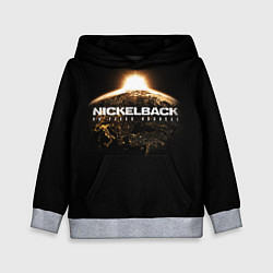 Толстовка-худи детская Nickelback: No fixed address цвета 3D-меланж — фото 1