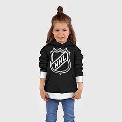 Толстовка-худи детская NHL, цвет: 3D-белый — фото 2