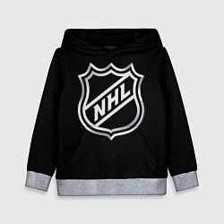 Толстовка-худи детская NHL, цвет: 3D-меланж