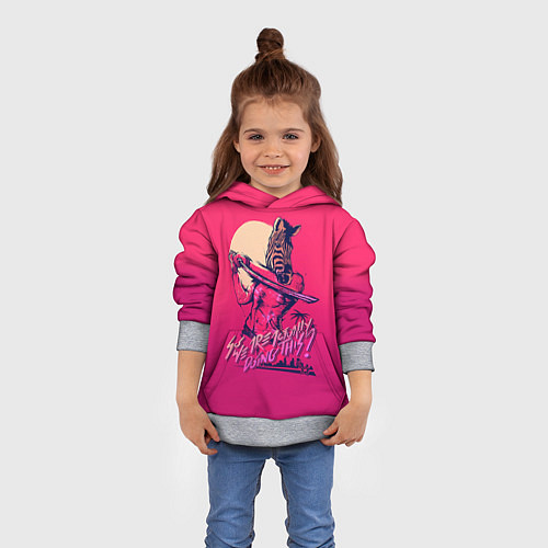 Детская толстовка So we are actually doing this? / 3D-Меланж – фото 4