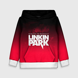 Толстовка-худи детская Linkin Park: Minutes to midnight, цвет: 3D-белый