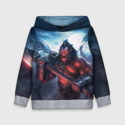 Толстовка-худи детская Axe, цвет: 3D-меланж