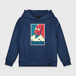 Детское худи оверсайз Zoidberg: Why not?