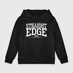Детское худи оверсайз Straight edge xxx