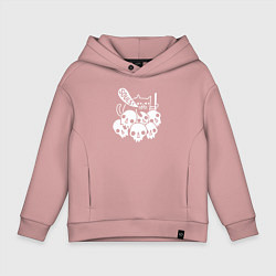 Детское худи оверсайз Cat Got Your Soul