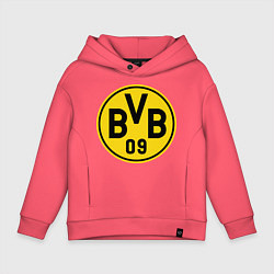 Толстовка оверсайз детская BVB 09, цвет: коралловый