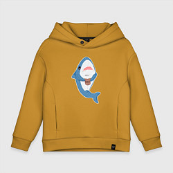 Детское худи оверсайз Hype Shark