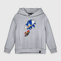 Детское худи оверсайз Sonic
