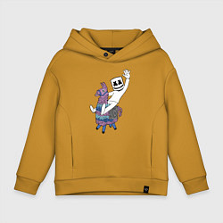 Детское худи оверсайз Marshmello x Llama