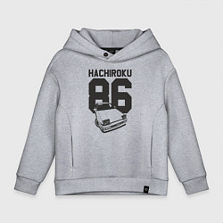 Детское худи оверсайз Toyota AE86 Hachiroku