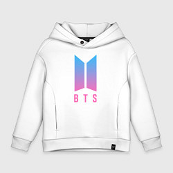 Детское худи оверсайз BTS: Neon V