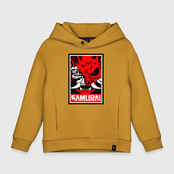 Детское худи оверсайз Cyberpunk 2077: Samurai Poster