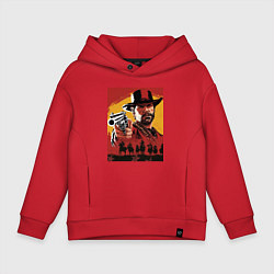 Детское худи оверсайз Red dead redemption 2