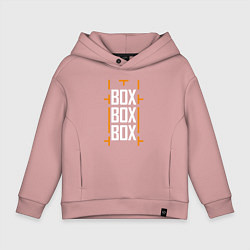 Детское худи оверсайз Box box box