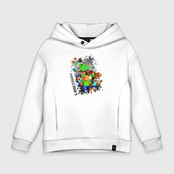 Детское худи оверсайз Minecraft