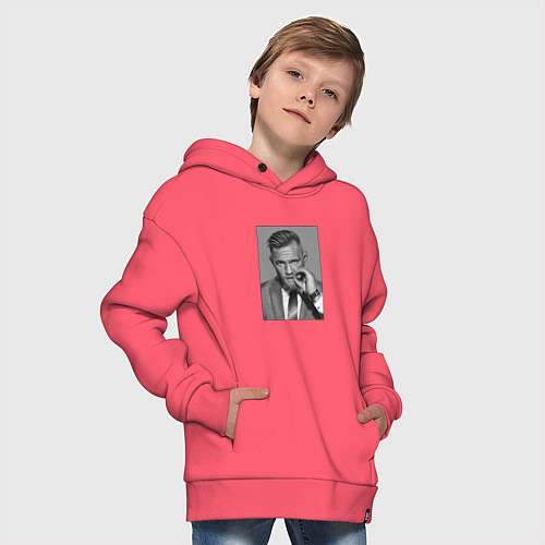 Детское худи оверсайз Conor McGregor / Коралловый – фото 4
