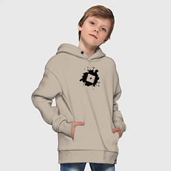 Толстовка оверсайз детская ROBLOX, цвет: миндальный — фото 2