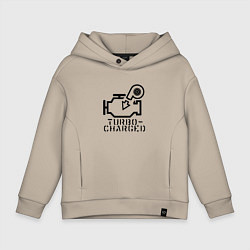 Детское худи оверсайз Turbo Charged
