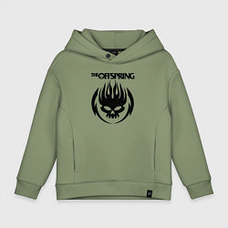 Толстовка оверсайз детская THE OFFSPRING, цвет: авокадо