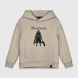 Толстовка оверсайз детская Bloodborne, цвет: миндальный