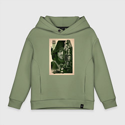 Толстовка оверсайз детская Arrow, цвет: авокадо