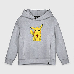 Детское худи оверсайз Пикачу