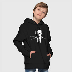 Толстовка оверсайз детская Moriarty: Miss me?, цвет: черный — фото 2