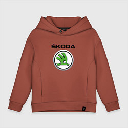 Детское худи оверсайз SKODA