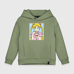 Детское худи оверсайз Sailor Moon Usagi Tsukino