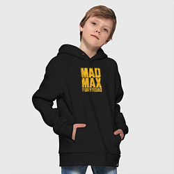 Толстовка оверсайз детская Mad Max, цвет: черный — фото 2