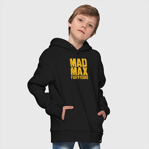 Детское худи оверсайз Mad Max / Черный – фото 4
