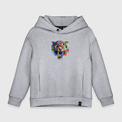 Детское худи оверсайз Тигр