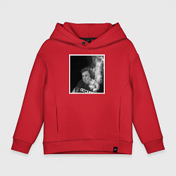 Толстовка оверсайз детская MASK, цвет: красный